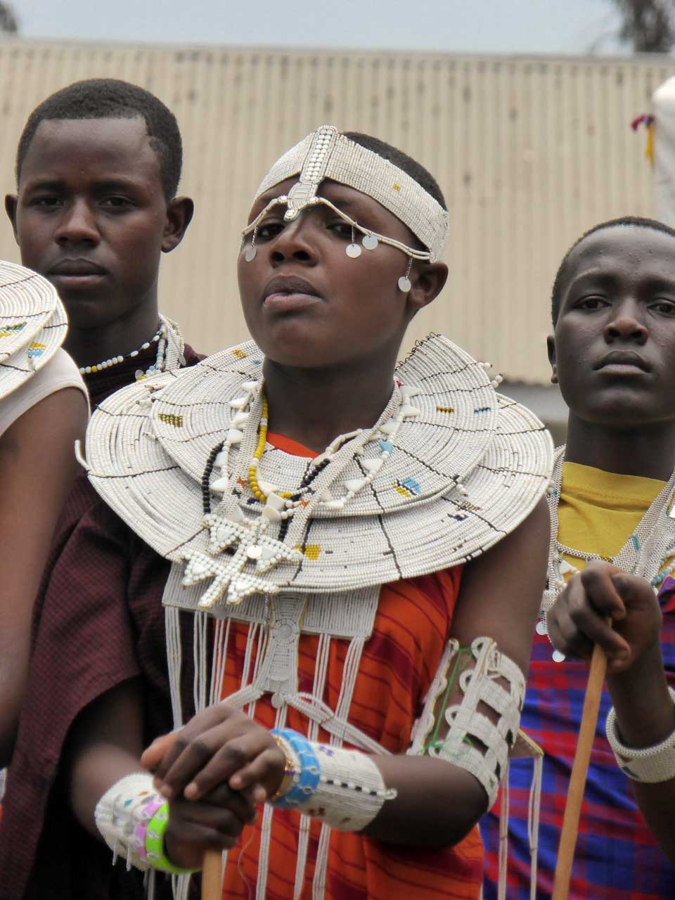 Maasai woman at Mwandet Graduation