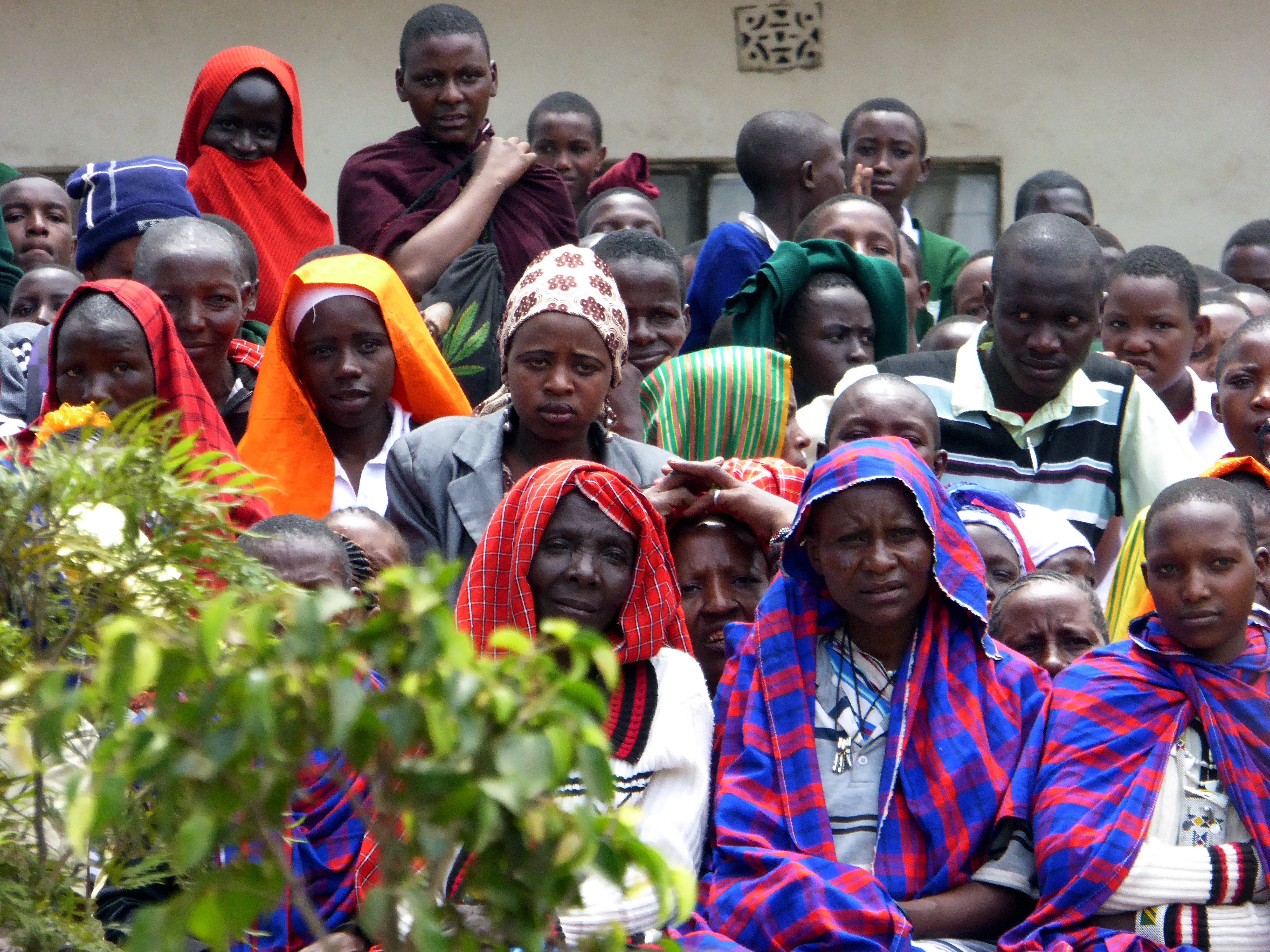 Parents and families at Mwandet graduation